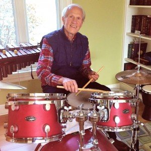Charles drums to a new beat!