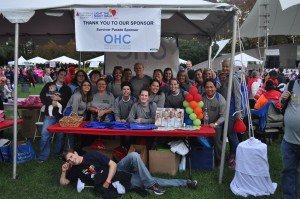 OHC employees, friends, and family enjoying their time together for a great cause.